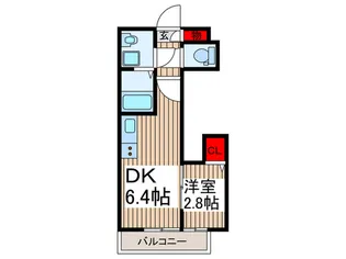 リュクスフェリシアさいたま西【1階】の間取り