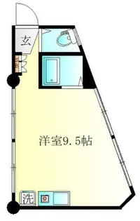 水川ビル【3階】の間取り