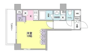 スタイリオ元住吉【5階】の間取り