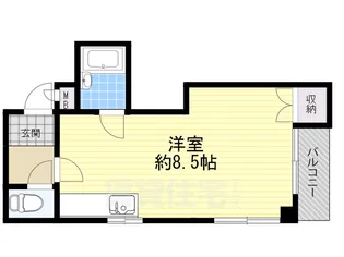 AIROSE豊中【2階】の間取り