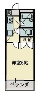 志幸24パピオンC【2階】の間取り