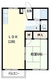 コーナーハウスC【2階】の間取り