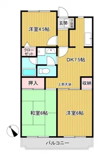 ファミールMO【3階】の間取り