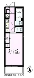 GEORGE TOWN【1階】の間取り