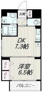 NAKAICHI.COMM【4階】の間取り