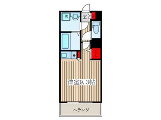 ダイナシティ田端【2階】の間取り