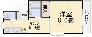 エスポワール伏見台1【2階】の間取り