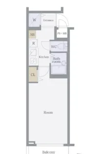 ジェノヴィアヒルズ西馬込ロッソ【5階】の間取り