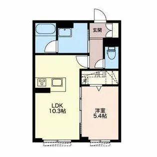 Ecrage (エクラージュ )【1階】の間取り