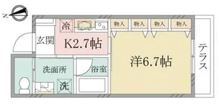 (シニア限定)ヘーベルヴィレッジ朝霞~ウェルコート朝霞~【1階】の間取り
