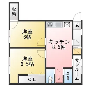 第二ソエダビル【3階】の間取り