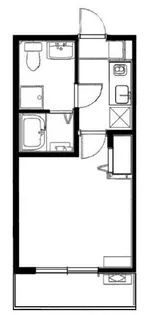 ベルメント平賀【1階】の間取り