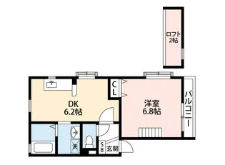 PODIUM UN(ポディウムアン)【1階】の間取り