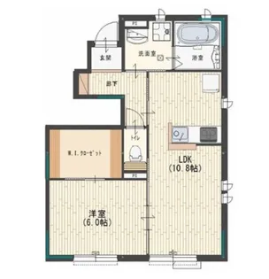 エトワール【1階】の間取り