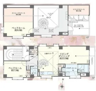 桜ハウスの間取り