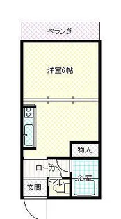 大正ビル【4階】の間取り