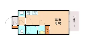 アスヴェル兵庫駅前【2階】の間取り