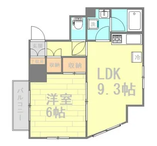 サンシティ5【7階】の間取り