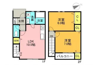 サンステージ八万IIの間取り