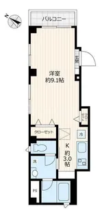 ブリストル【2階】の間取り