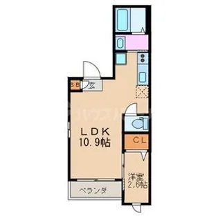 グレイスコート【2階】の間取り