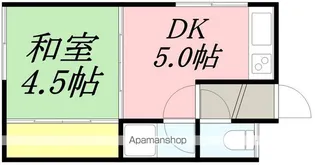 はまなす荘【1階】の間取り