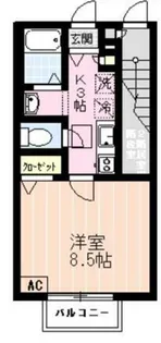 イル・ロトーレC【1階】の間取り