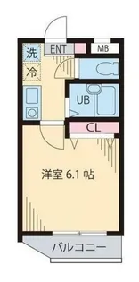 ルーチェ中野中央【1階】の間取り