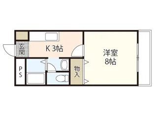 ピアチェーレ【1階】の間取り