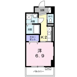 パークサイド K【5階】の間取り