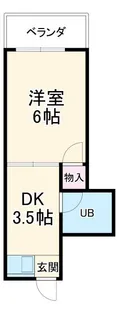 マンションケイアイ【3階】の間取り