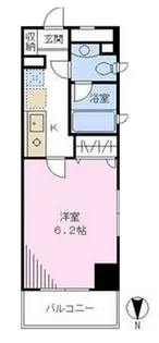 銀座アパートメントハウス【6階】の間取り