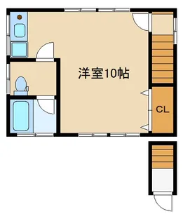 ぽっぽ荘【2階】の間取り