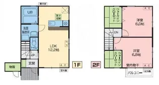 ドマーニ Cの間取り