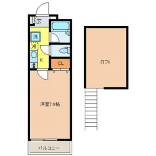 ルネス・K【1階】の間取り