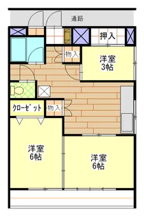 アルビオン【3階】の間取り