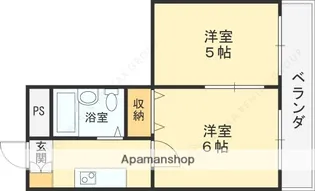 TAIHOメゾン大今里【4階】の間取り