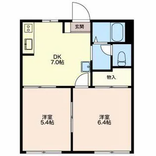 シャトーラトゥール A【1階】の間取り