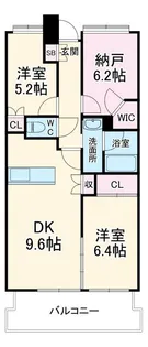 パレ久保田【4階】の間取り