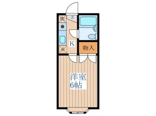 リバ-サイドA【1階】の間取り