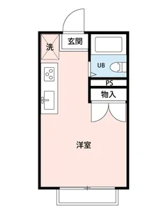 エステートピア桜新町【2階】の間取り