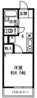 エクシブ三国ヶ丘【1階】の間取り