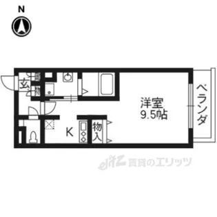 ヴァンヴェール【2階】の間取り