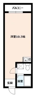 キャトルセゾン【2階】の間取り