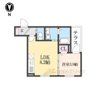 FASECIARAPIDE【1階】の間取り
