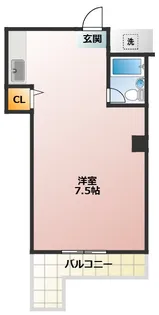 春日レジデンス【3階】の間取り