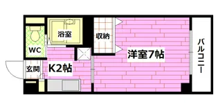 エクセレント矢野【4階】の間取り