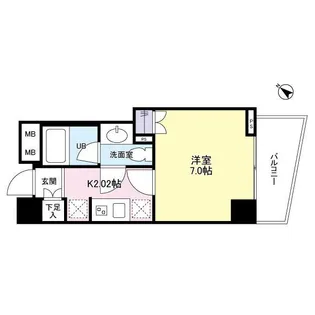 日本橋ミスモ【7階】の間取り