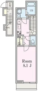 アンベリール【2階】の間取り