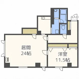ディアージュ・ガーデン【2階】の間取り